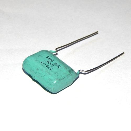 Kondensator 1uF 250V 20% MKSE K73-17 22mm x 16mm x 9mm :: RCS Elekronik