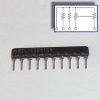 Drabinka rezystancyjna 9x 150K 10-pin