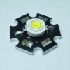 Dioda LED 3W biała zimna 6500K 3.8V typ: RCS-3W-UWLEDH-6500K-PCB na płytce